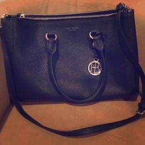Henri Bendel black satchel (includes dust bag!)
